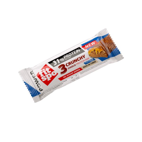 FitSpo POWER  Barrita proteica 31% proteína, TRIPLE CHOCOLATE CRUJIENTE, 12x50g  PVPR: 2,2€ (PVPR: 2,2€/unidad - 26,4€/caja de 12)
