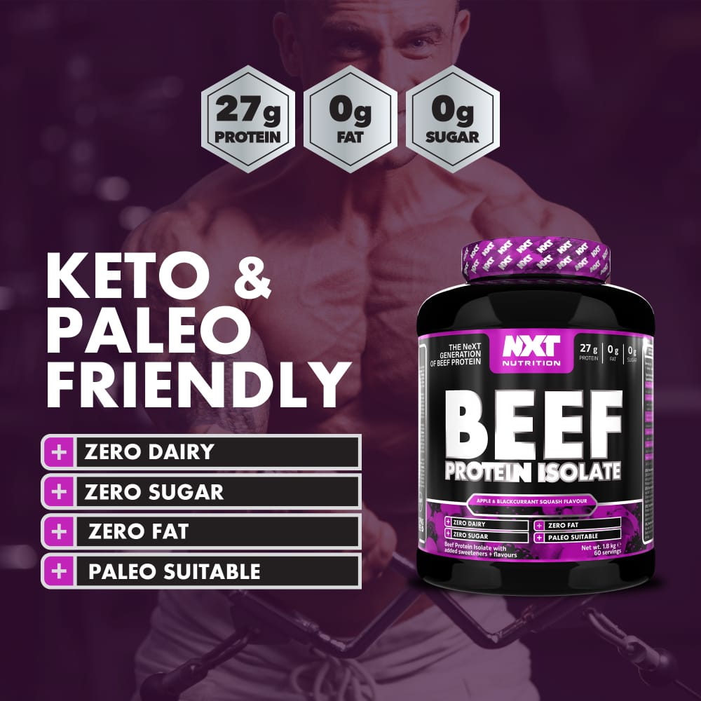 NXT Nutrition BEEF PROTEIN ISOLATE [1800G] (P.V.P.r 87€)