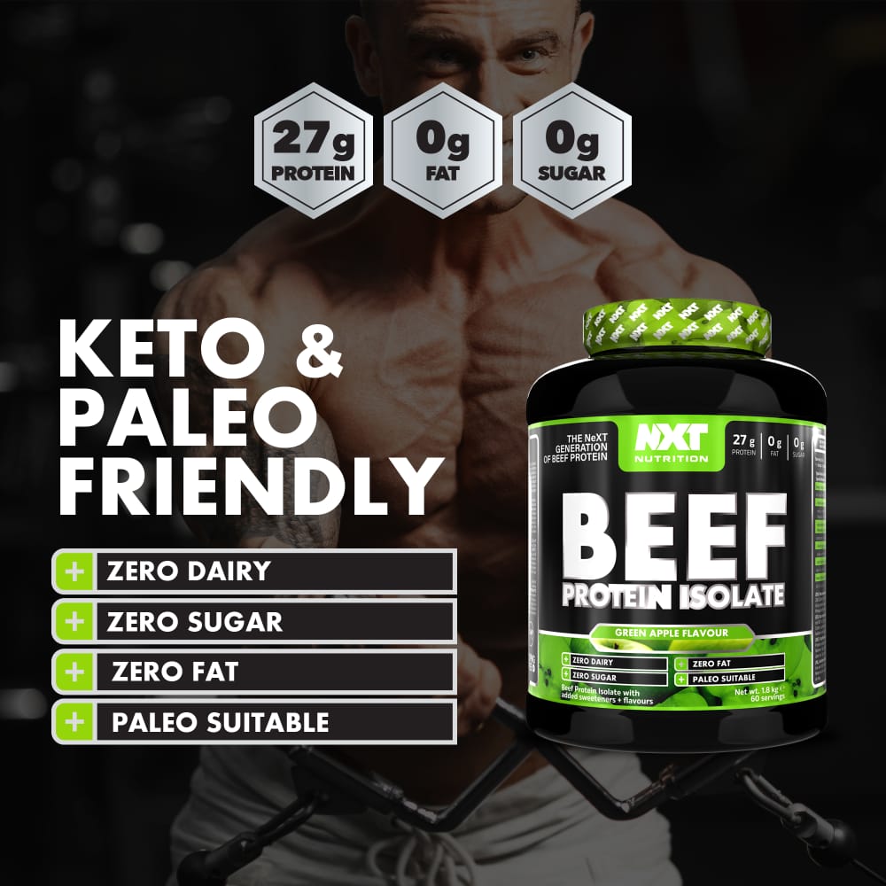 NXT Nutrition BEEF PROTEIN ISOLATE [1800G] (P.V.P.r 87€)