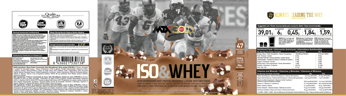 ISO & WHEY ™ [2000 G] PVPR: 85€