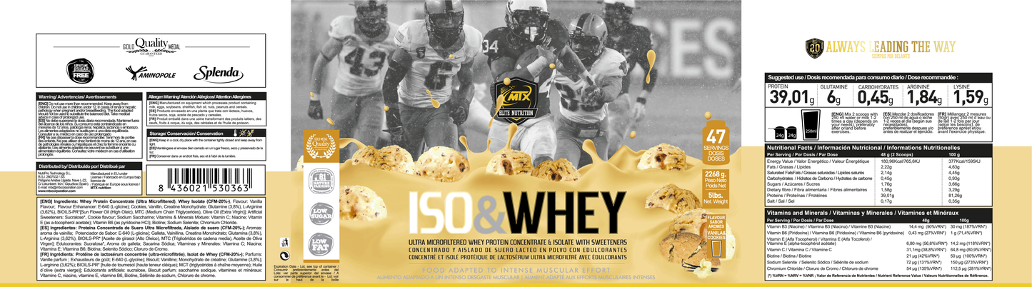 ISO & WHEY ™ [2000 G] PVPR: 85€